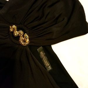 Roberto Cavalli Stretchy Black Dress